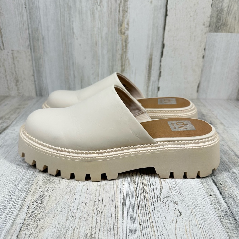 DV by Dolce Vita Cream Lug Sole Mules